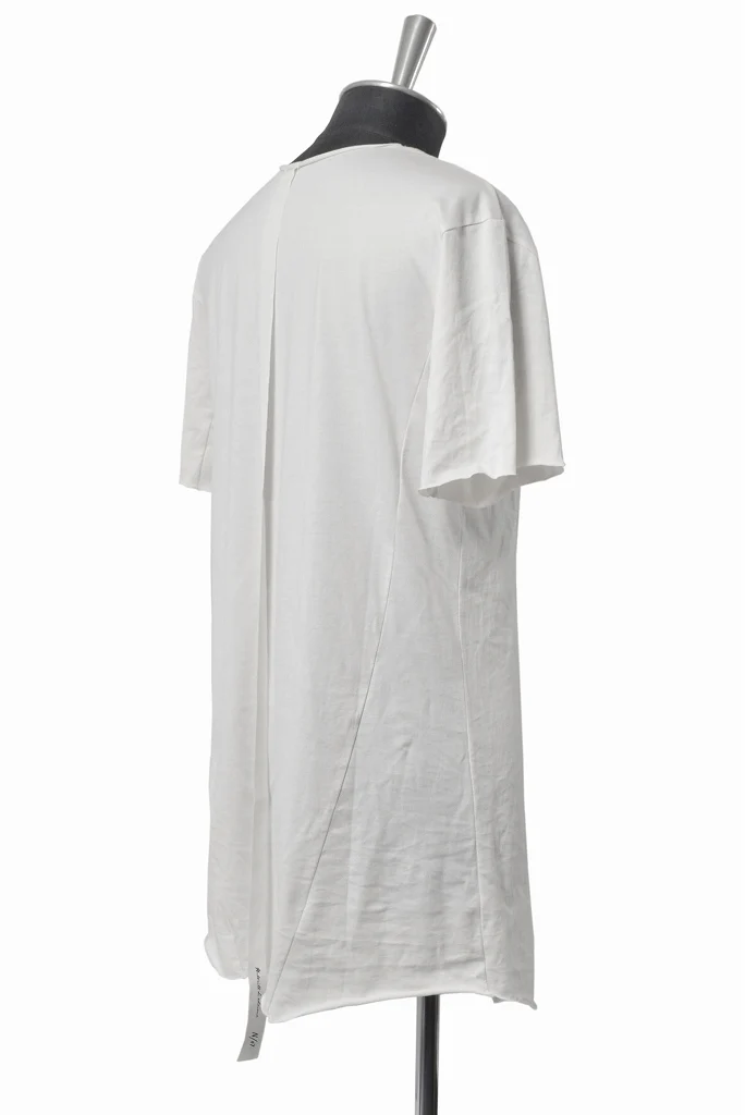N/07 curved seam Tee 76/2 giza premium jersey (LIGHT BEIGE) - Image 4