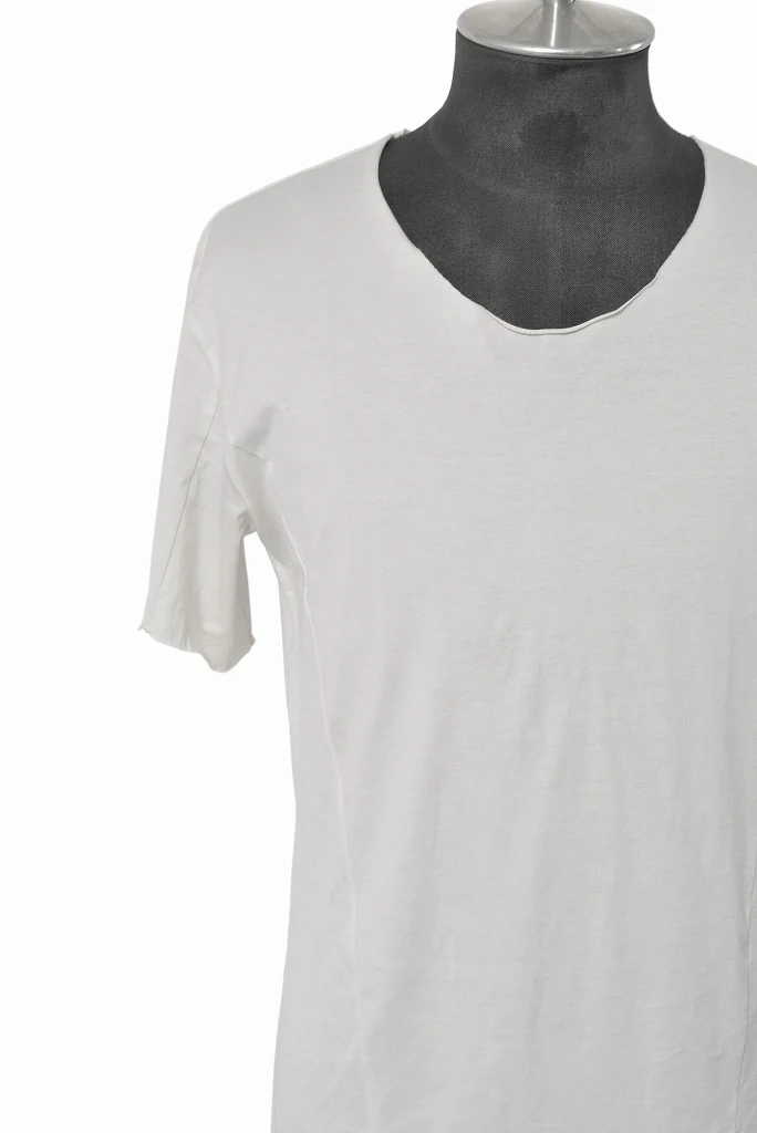 N/07 curved seam Tee 76/2 giza premium jersey (LIGHT BEIGE) - Image 9