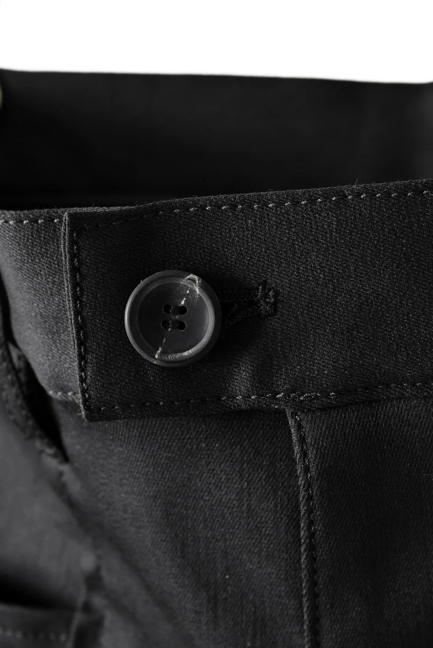 N/07 Darts-Structure Jodphurs Trouser / Ultimate Stretch Denim (BLACK) - Image 12