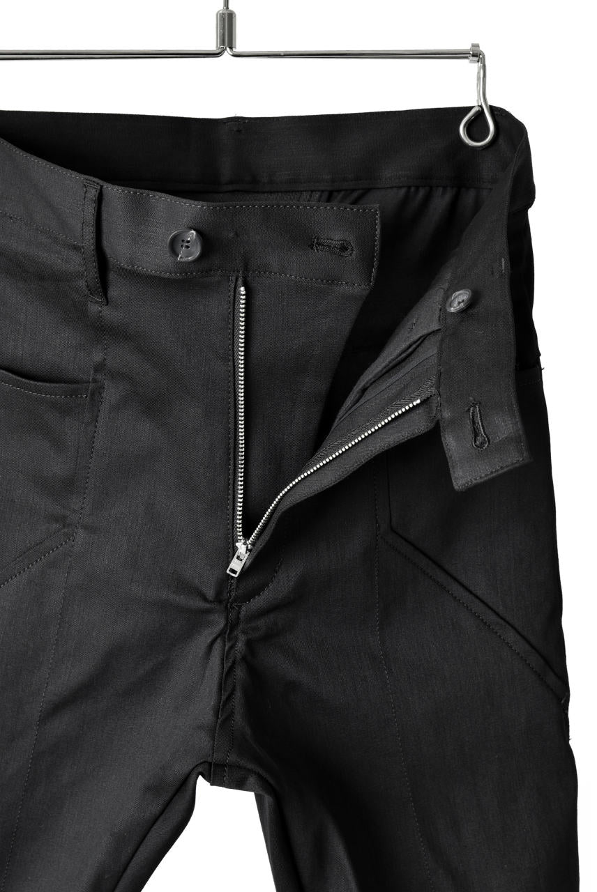 N/07 Darts-Structure Jodphurs Trouser / Ultimate Stretch Denim (BLACK) - Image 13