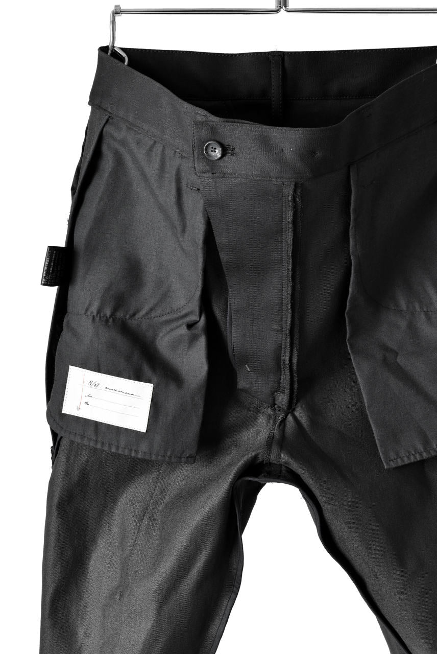 N/07 Darts-Structure Jodphurs Trouser / Ultimate Stretch Denim (BLACK) - Image 20