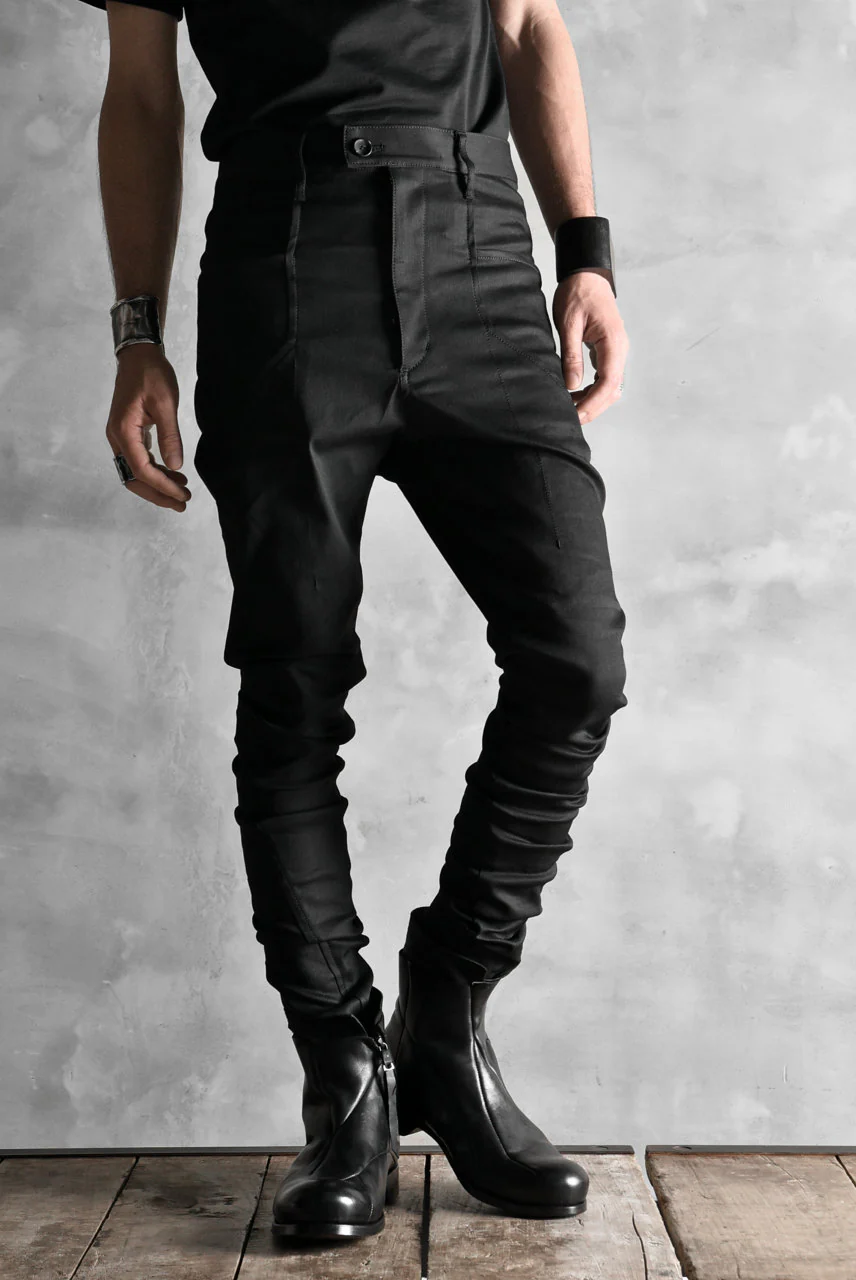 N/07 Darts-Structure Jodphurs Trouser / Ultimate Stretch Denim (BLACK) - Image 27