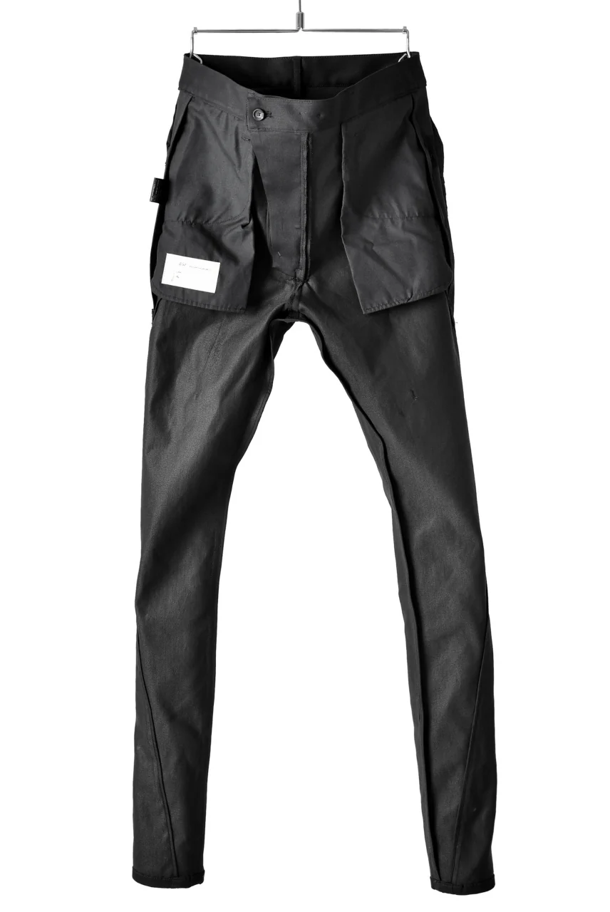 N/07 Darts-Structure Jodphurs Trouser / Ultimate Stretch Denim (BLACK) - Image 3