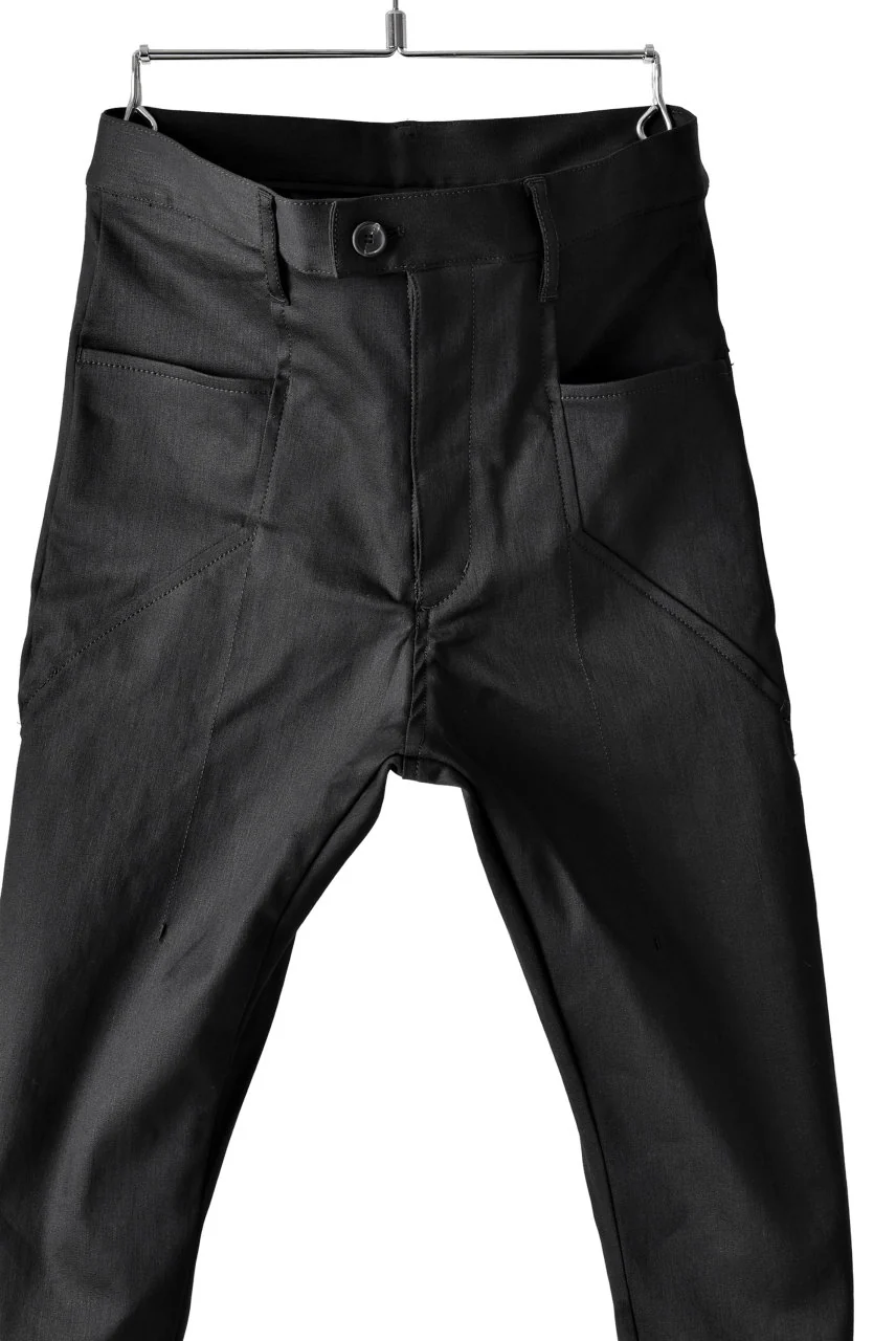 N/07 Darts-Structure Jodphurs Trouser / Ultimate Stretch Denim (BLACK) - Image 4