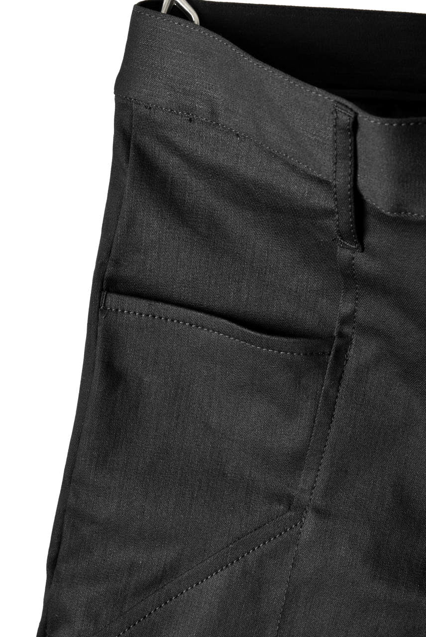 N/07 Darts-Structure Jodphurs Trouser / Ultimate Stretch Denim (BLACK) - Image 7