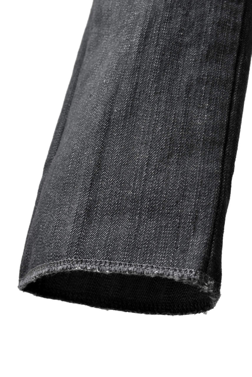 N/07 Darts-Structure Skinny Pants #THIN / Elastic DENIM (D.GREY) - Image 14