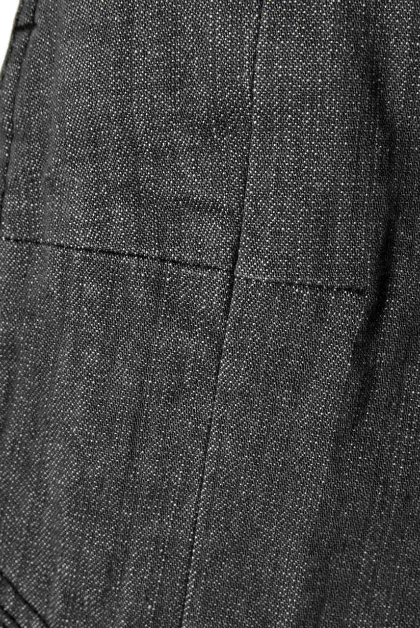 N/07 Darts-Structure Skinny Pants #THIN / Elastic DENIM (D.GREY) - Image 19