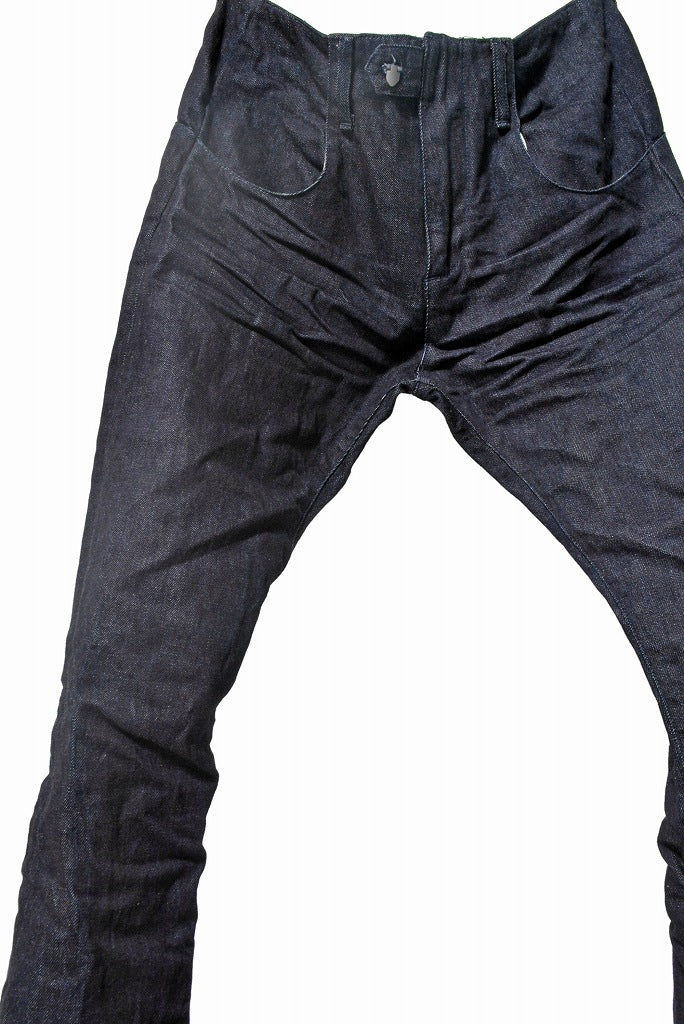 N/07 denim pant 3dimention / rinsed (INDIGO) - Image 2