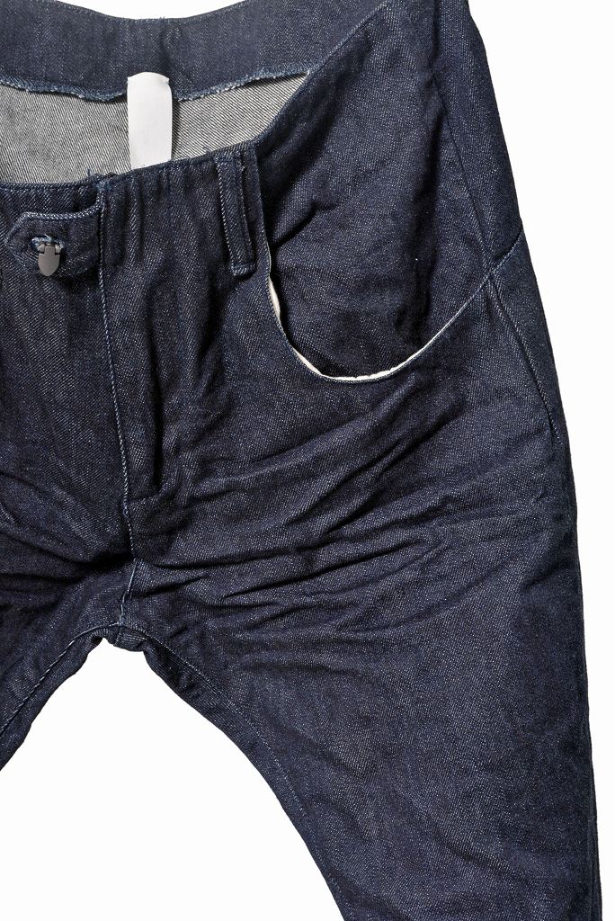 N/07 denim pant 3dimention / rinsed (INDIGO) - Image 3