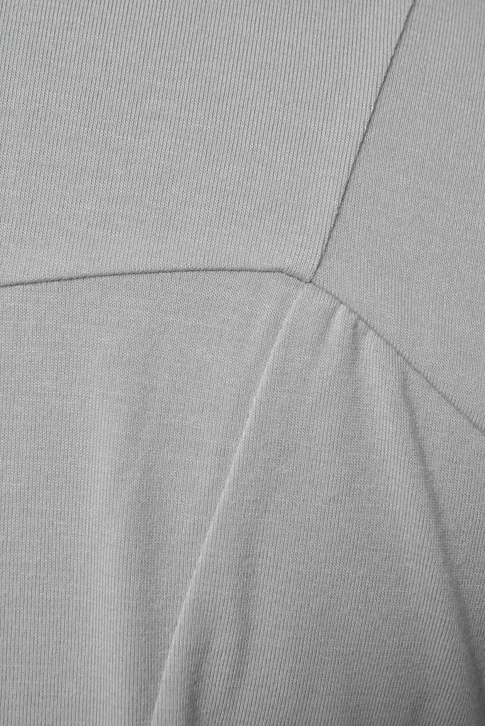 N/07 diagonal seam Tee sliky modal jersey (LIGHT GREY) - Image 6