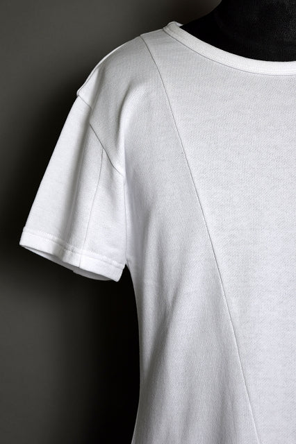 N/07 diagonal seam Tee " URAKE JERSEY " (WHITE) - Image 5