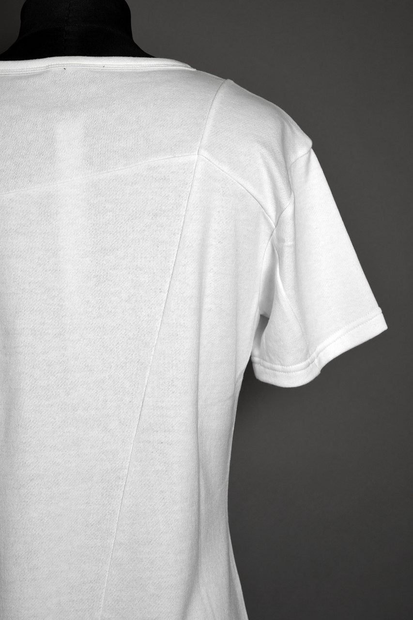N/07 diagonal seam Tee " URAKE JERSEY " (WHITE) - Image 6