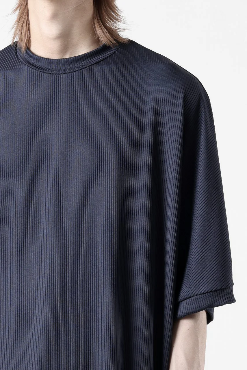 N/07 DOLMAN SHORT SLEEVE TEE / AQUASUITING THICK RIB (MIDNIGHT) - Image 20