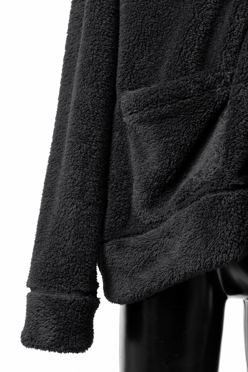 N/07 exclusive BOA FLEECE 3B CARDIGAN (BLACK) - Image 10