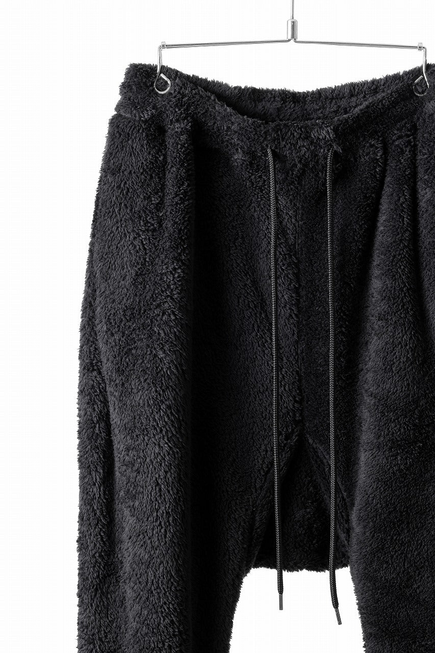 N/07 exclusive BOA FLEECE JODHPURS PANTS [ Production by A.F ARTEFACT ] (BLACK) - Image 10