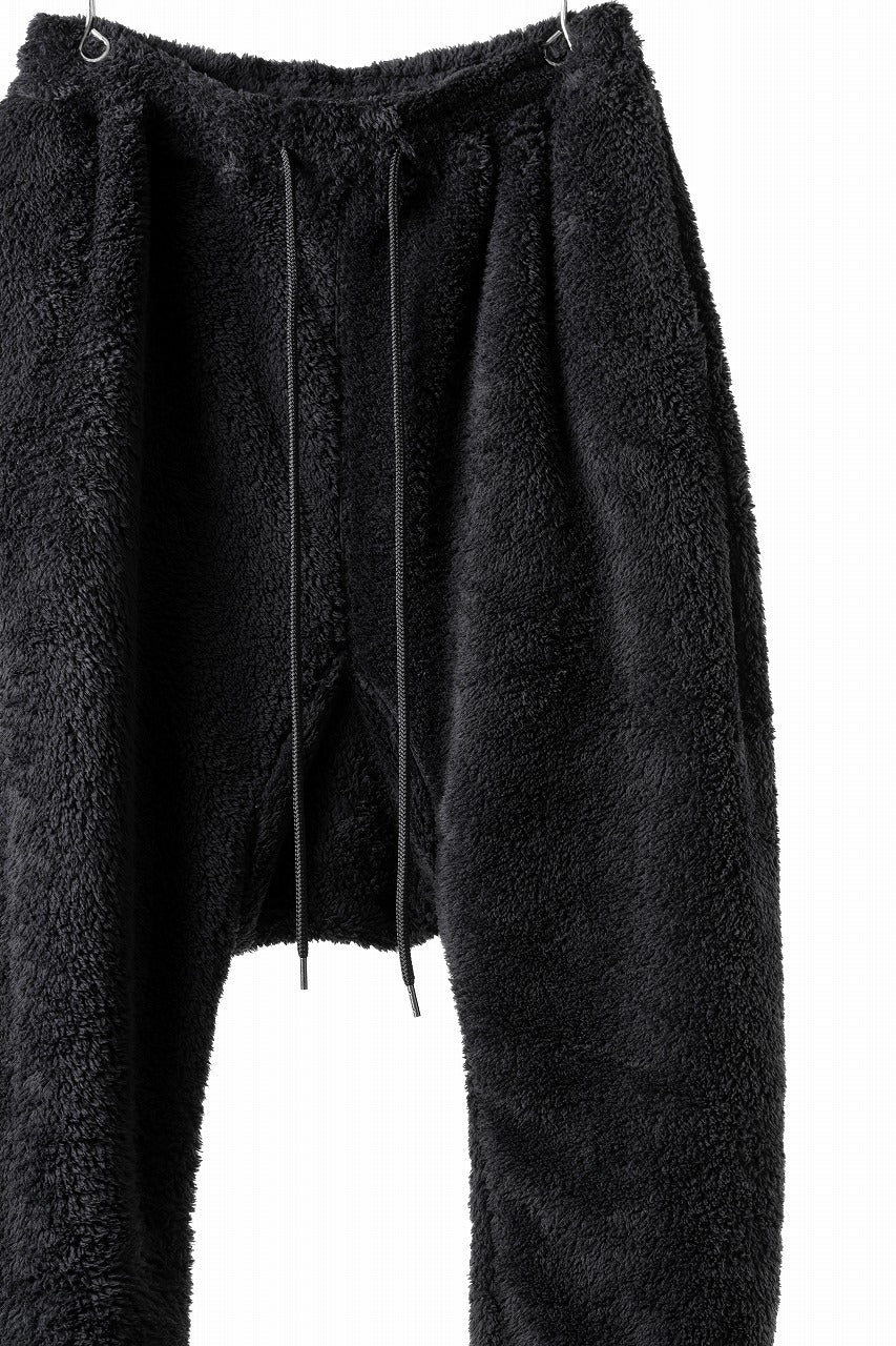 N/07 exclusive BOA FLEECE JODHPURS PANTS [ Production by A.F ARTEFACT ] (BLACK) - Image 11