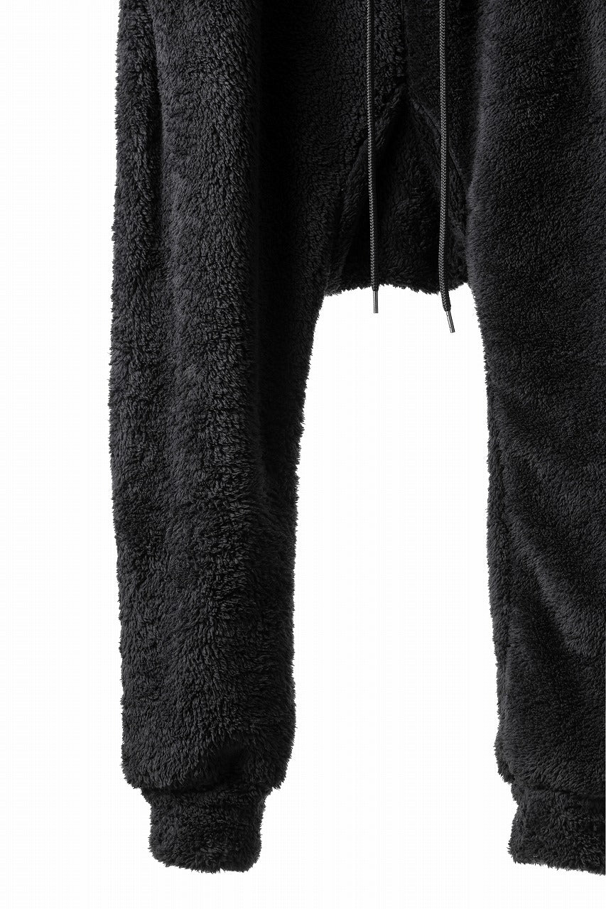N/07 exclusive BOA FLEECE JODHPURS PANTS [ Production by A.F ARTEFACT ] (BLACK) - Image 12