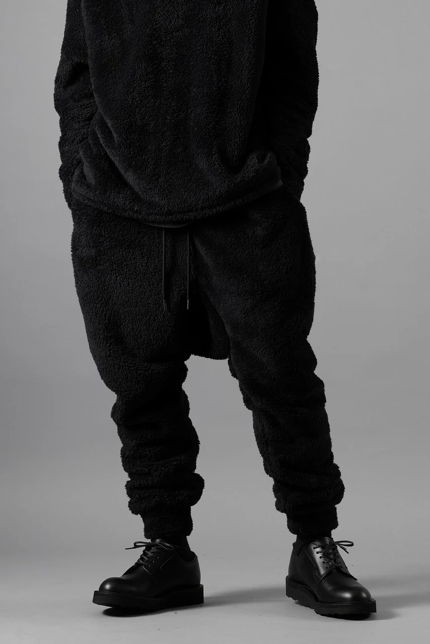 N/07 exclusive BOA FLEECE JODHPURS PANTS [ Production by A.F ARTEFACT ] (BLACK) - Image 22