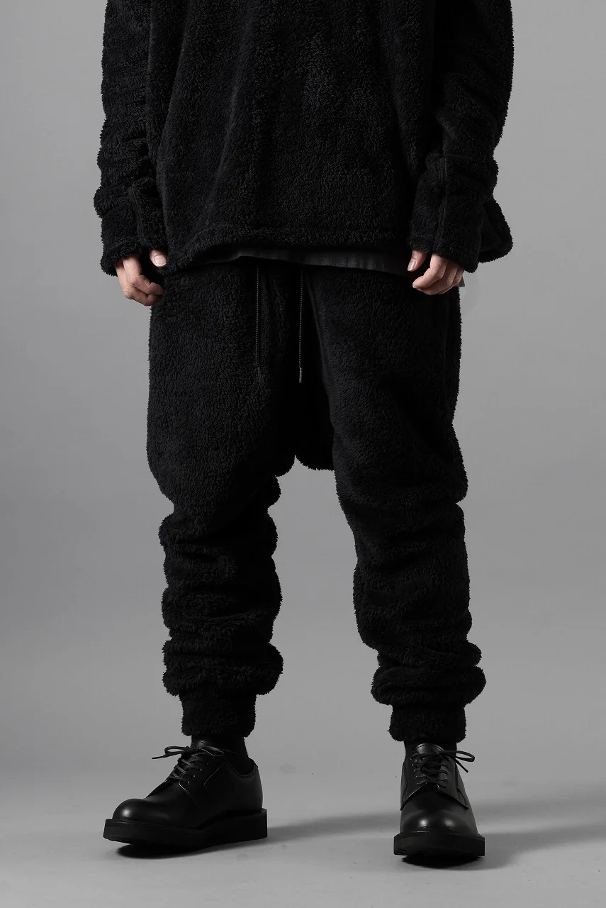 N/07 exclusive BOA FLEECE JODHPURS PANTS [ Production by A.F ARTEFACT ] (BLACK) - Image 23