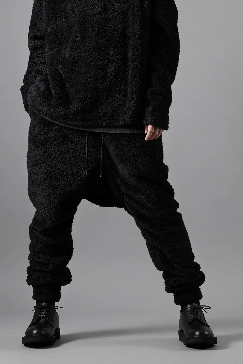 N/07 exclusive BOA FLEECE JODHPURS PANTS [ Production by A.F ARTEFACT ] (BLACK) - Image 24