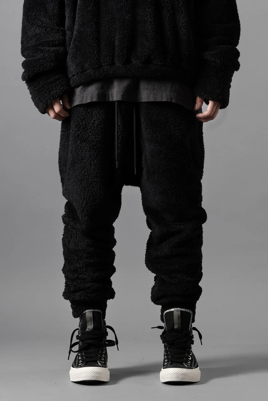 N/07 exclusive BOA FLEECE JODHPURS PANTS [ Production by A.F ARTEFACT ] (BLACK) - Image 27