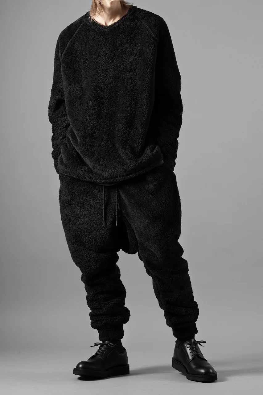 N/07 exclusive BOA FLEECE JODHPURS PANTS [ Production by A.F ARTEFACT ] (BLACK) - Image 28