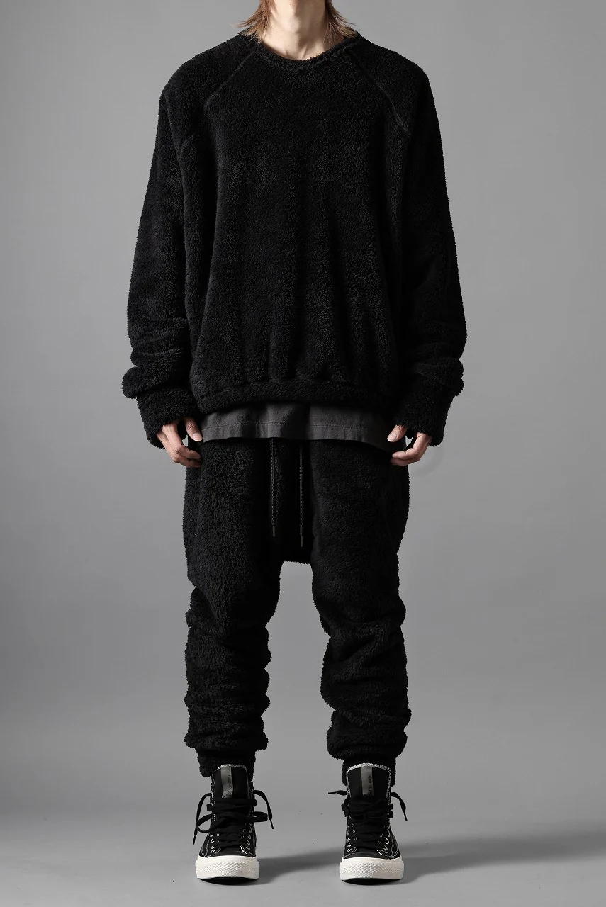 N/07 exclusive BOA FLEECE JODHPURS PANTS [ Production by A.F ARTEFACT ] (BLACK) - Image 31