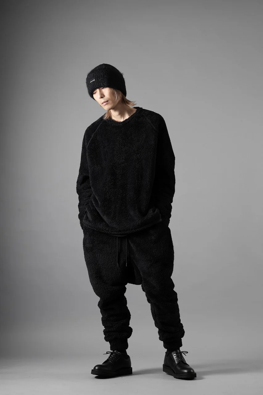 N/07 exclusive BOA FLEECE JODHPURS PANTS [ Production by A.F ARTEFACT ] (BLACK) - Image 40