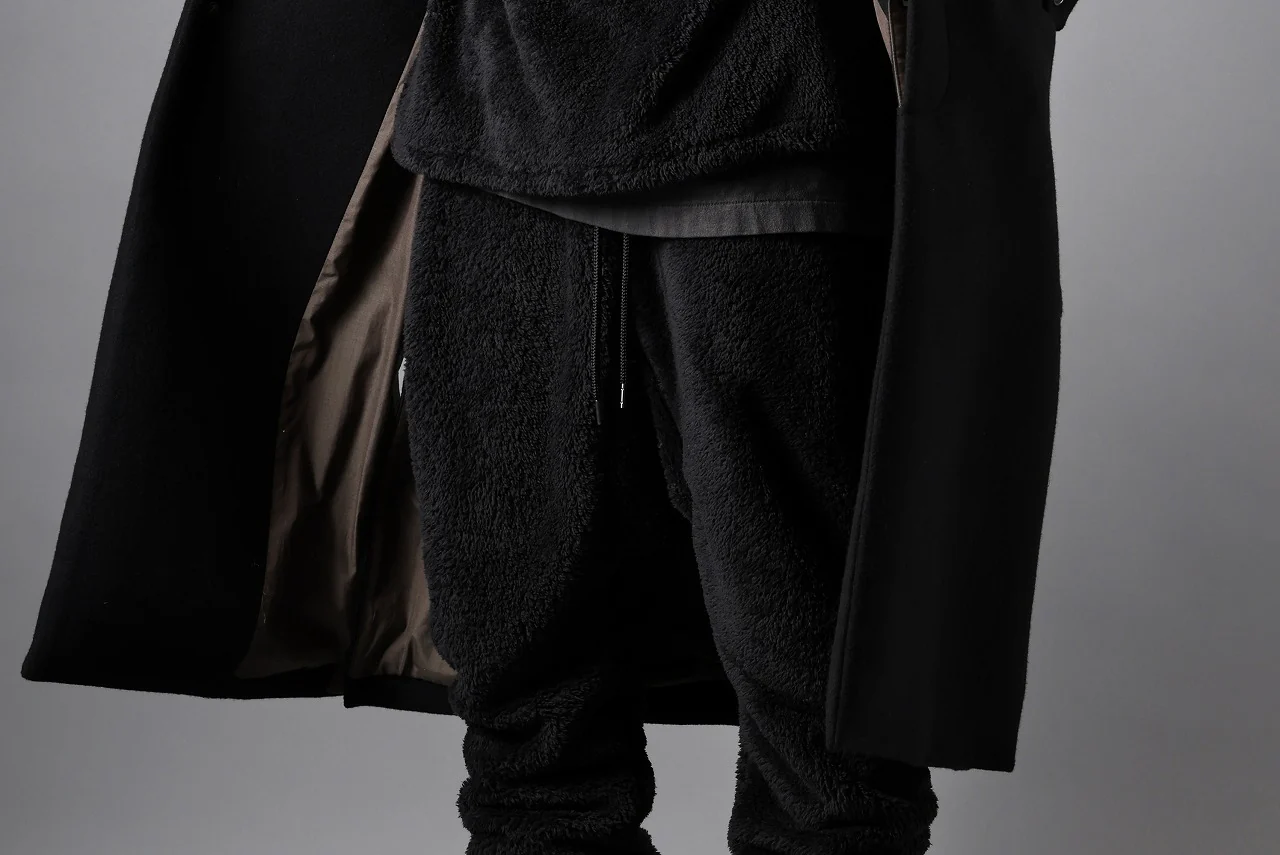 N/07 exclusive BOA FLEECE JODHPURS PANTS [ Production by A.F ARTEFACT ] (BLACK) - Image 51