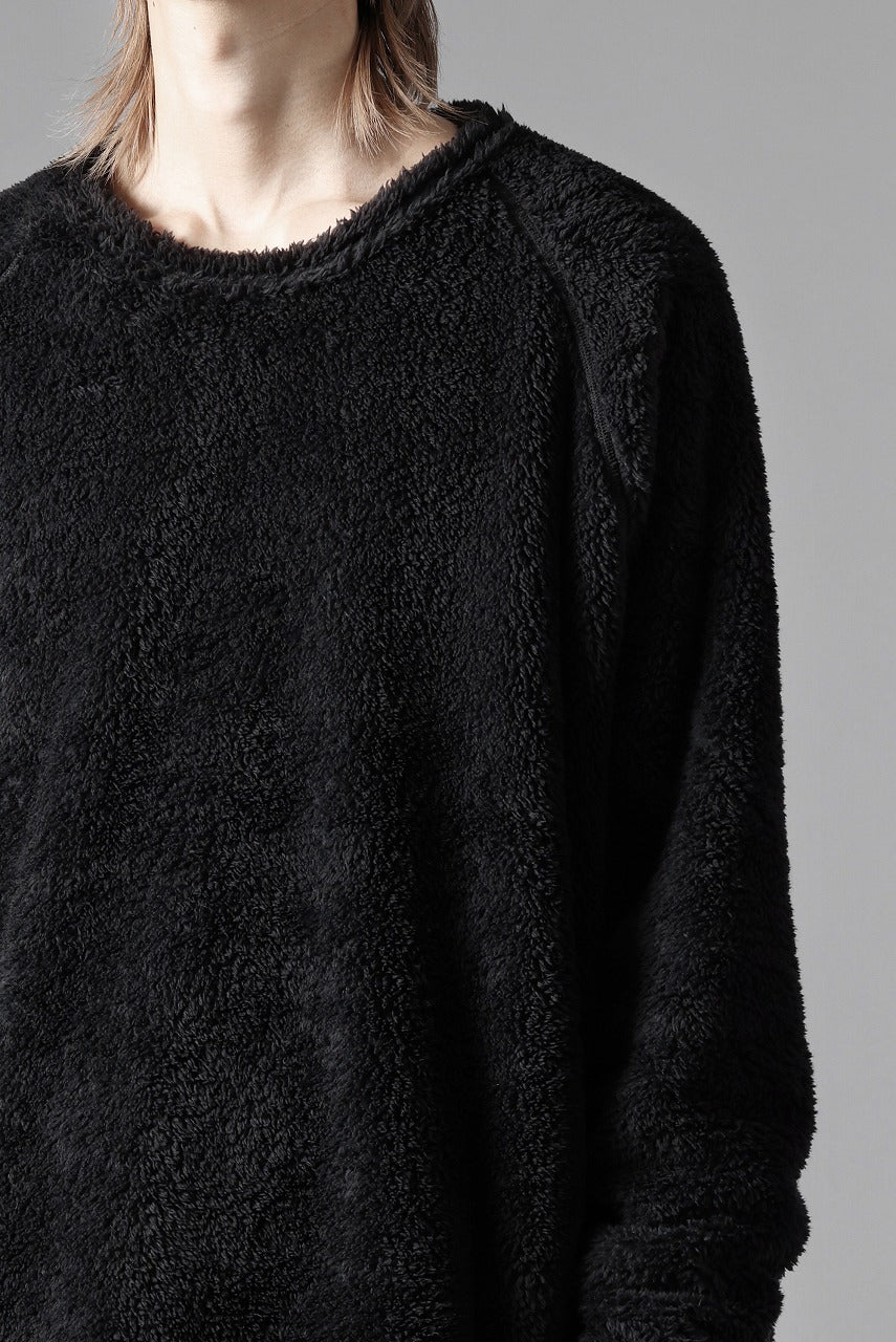 N/07 exclusive BOA FLEECE STRAIGHT TOP (BLACK) - Image 28