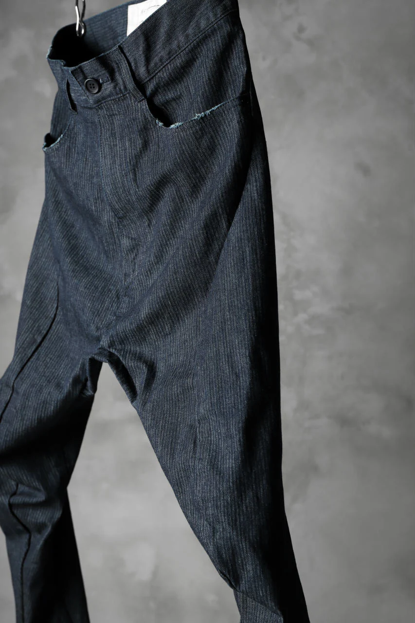 N/07 exclusive CONSTRUCTIVE FORMED SKINNY TROUSERS [ High Stretch Denim/Bio ] (INDIGO) - Image 15
