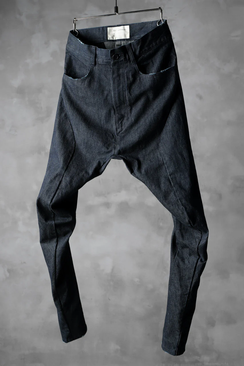 N/07 exclusive CONSTRUCTIVE FORMED SKINNY TROUSERS [ High Stretch Denim/Bio ] (INDIGO) - Image 2