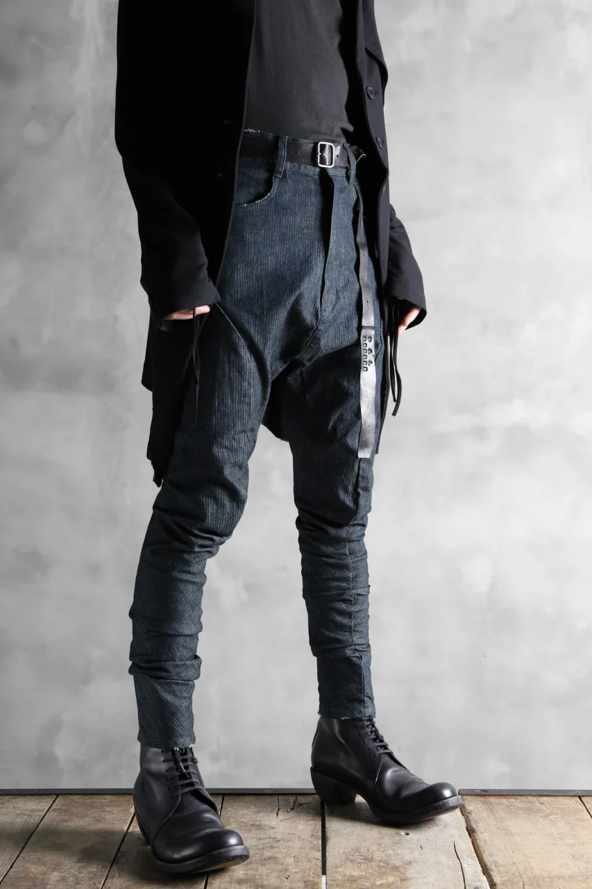 N/07 exclusive CONSTRUCTIVE FORMED SKINNY TROUSERS [ High Stretch Denim/Bio ] (INDIGO) - Image 29