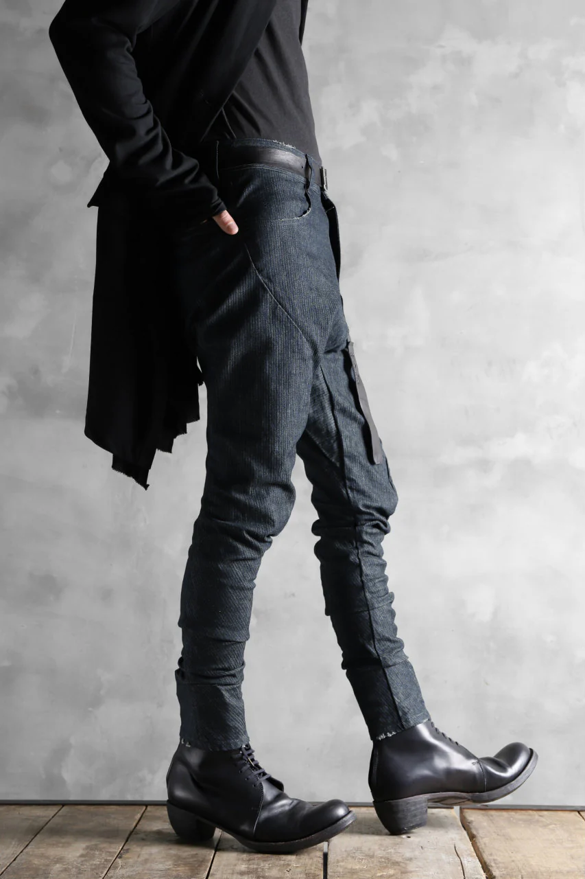 N/07 exclusive CONSTRUCTIVE FORMED SKINNY TROUSERS [ High Stretch Denim/Bio ] (INDIGO) - Image 30