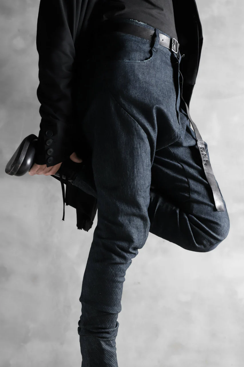 N/07 exclusive CONSTRUCTIVE FORMED SKINNY TROUSERS [ High Stretch Denim/Bio ] (INDIGO) - Image 36