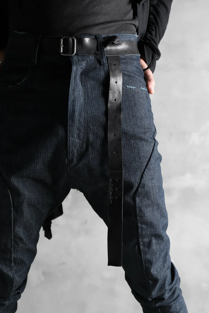 N/07 exclusive CONSTRUCTIVE FORMED SKINNY TROUSERS [ High Stretch Denim/Bio ] (INDIGO) - Image 37