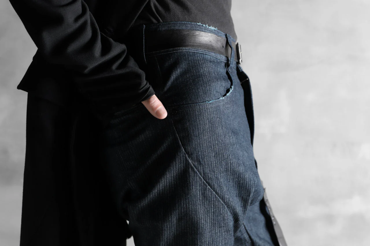 N/07 exclusive CONSTRUCTIVE FORMED SKINNY TROUSERS [ High Stretch Denim/Bio ] (INDIGO) - Image 41