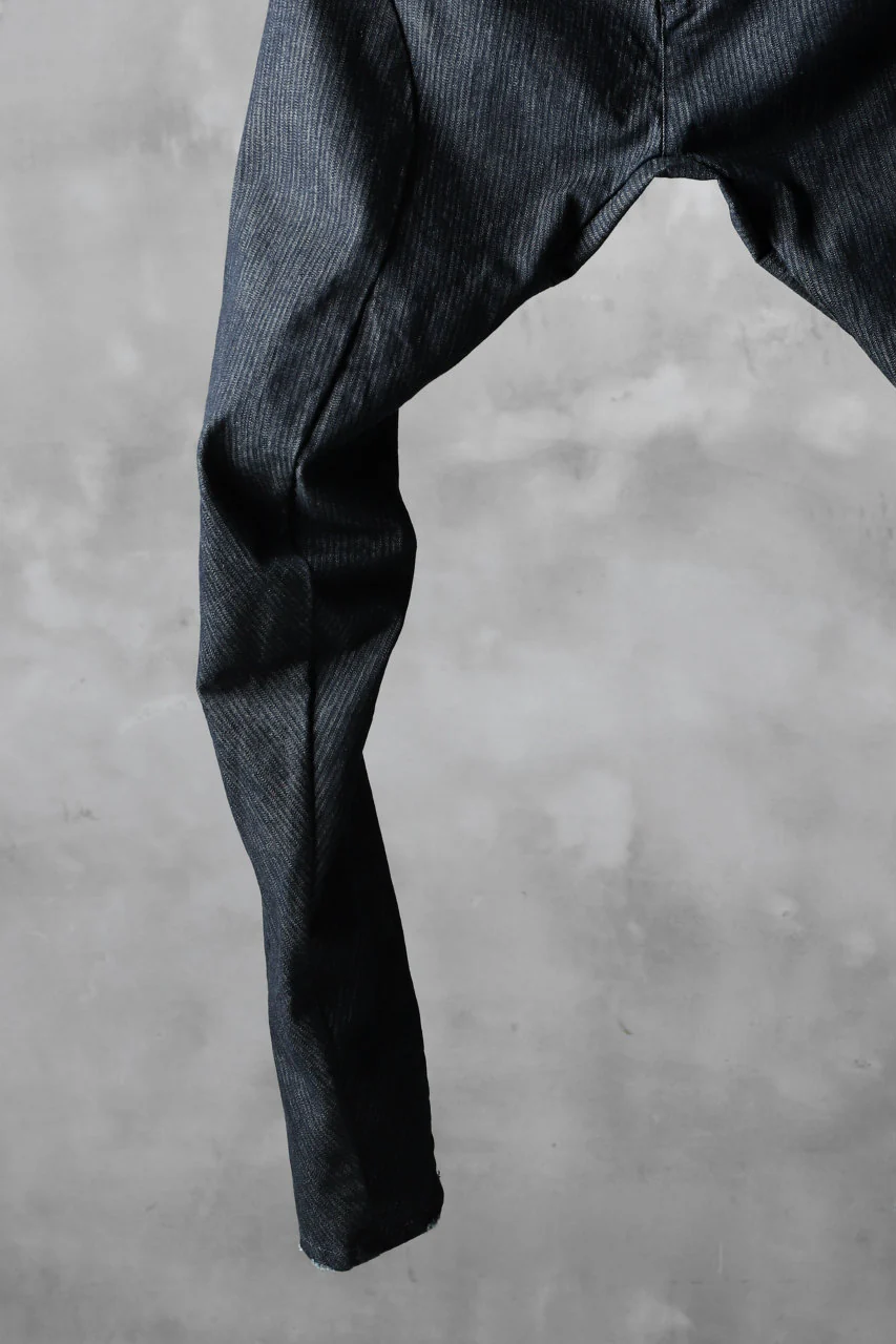 N/07 exclusive CONSTRUCTIVE FORMED SKINNY TROUSERS [ High Stretch Denim/Bio ] (INDIGO) - Image 6