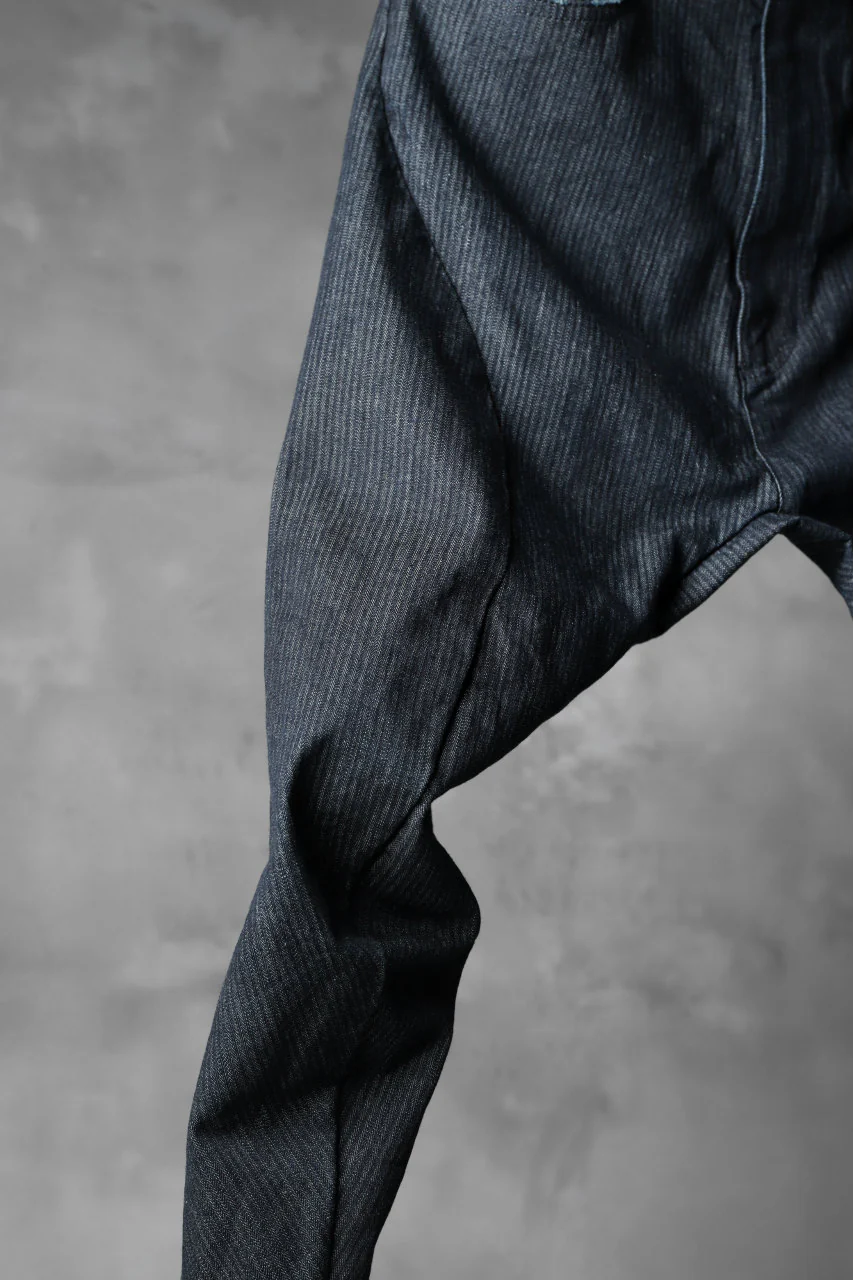 N/07 exclusive CONSTRUCTIVE FORMED SKINNY TROUSERS [ High Stretch Denim/Bio ] (INDIGO) - Image 8