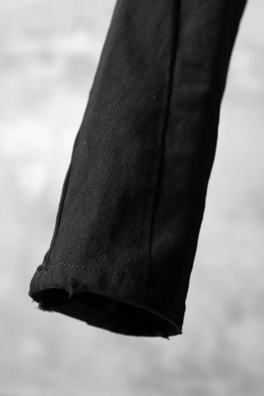 N/07 exclusive CONSTRUCTIVE LAYERED CARGO JODHPURS [ Stretch Weapon / Object Dye ] (BLACK) - Image 19