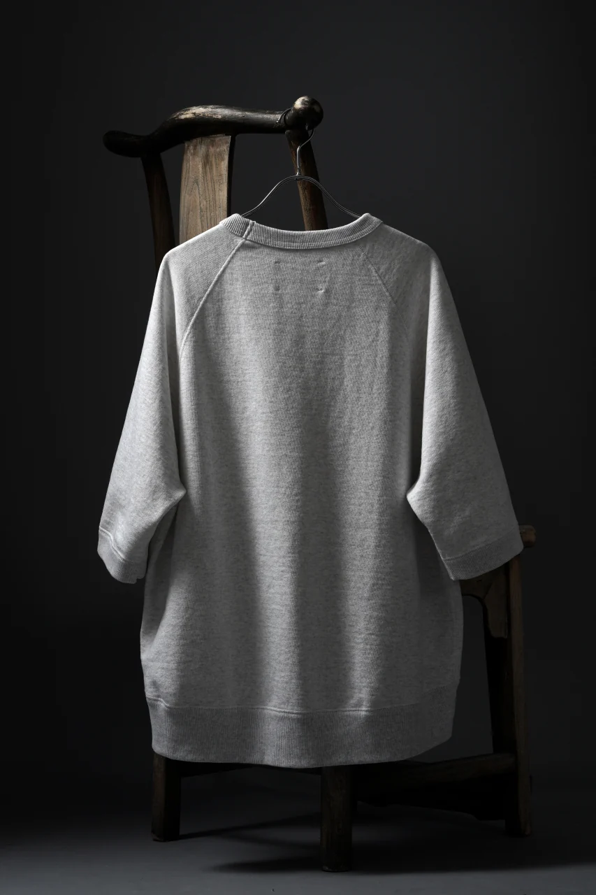 N/07 exclusive RAGLAN SHORT SLEEVE TOPS / US DRY TERRY (OATMEAL) - Image 19
