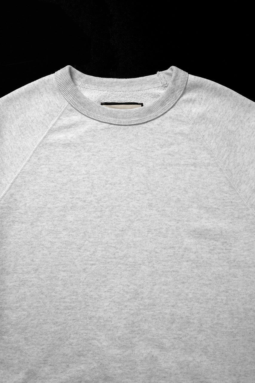 N/07 exclusive RAGLAN SHORT SLEEVE TOPS / US DRY TERRY (OATMEAL) - Image 6