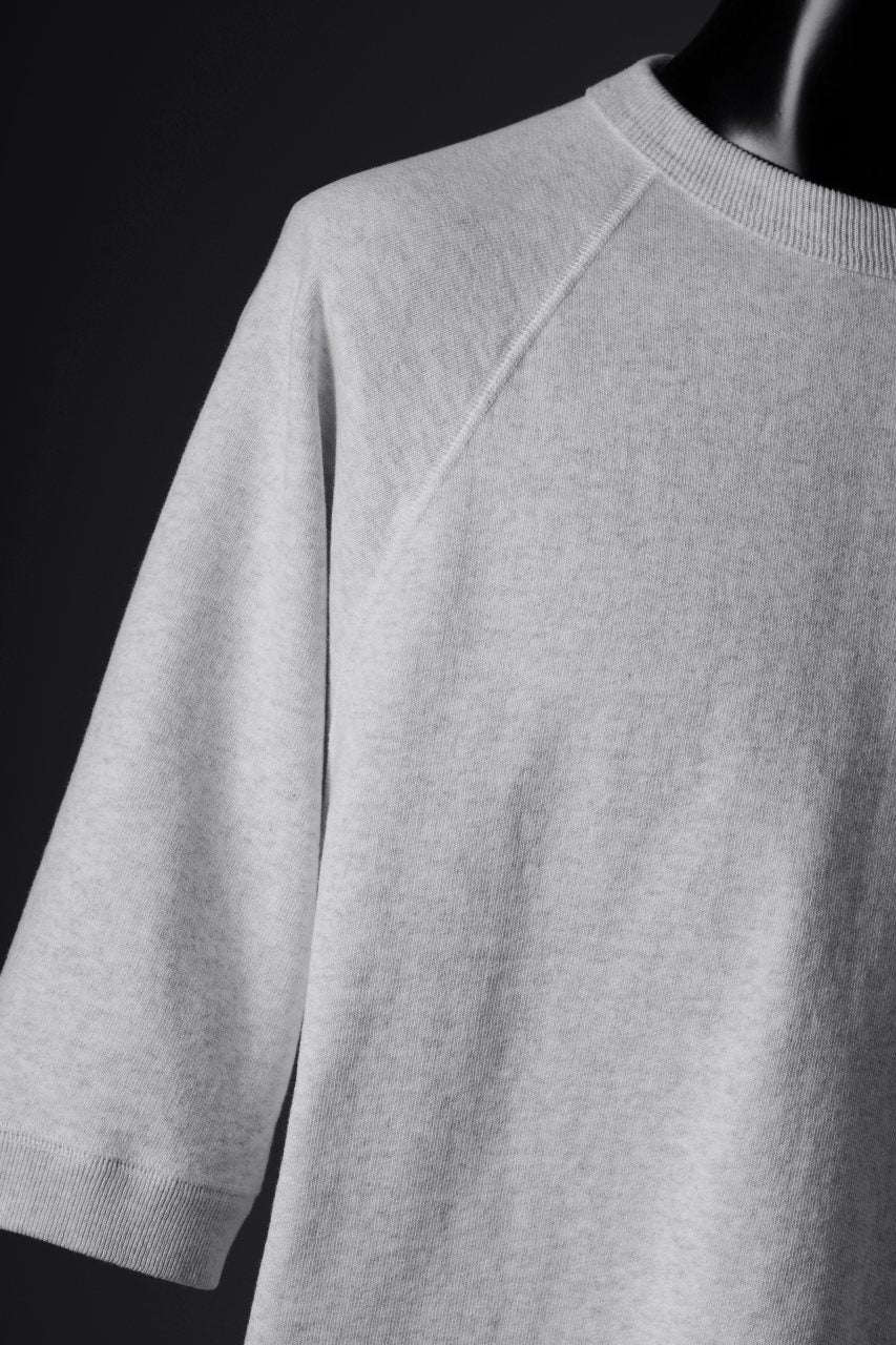 N/07 exclusive RAGLAN SHORT SLEEVE TOPS / US DRY TERRY (OATMEAL) - Image 13