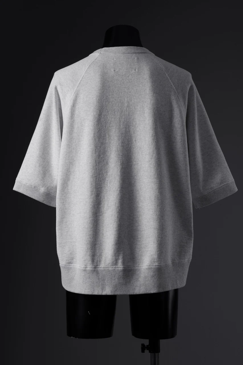 N/07 exclusive RAGLAN SHORT SLEEVE TOPS / US DRY TERRY (OATMEAL) - Image 16