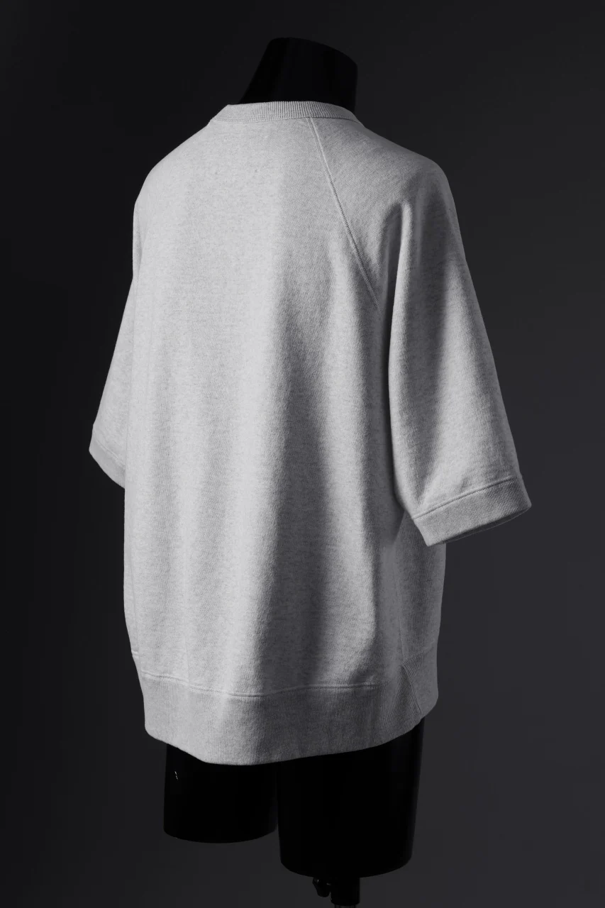 N/07 exclusive RAGLAN SHORT SLEEVE TOPS / US DRY TERRY (OATMEAL) - Image 18