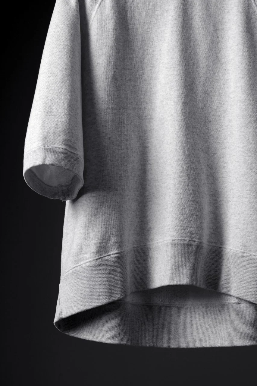 N/07 exclusive RAGLAN SHORT SLEEVE TOPS / US DRY TERRY (OATMEAL) - Image 3