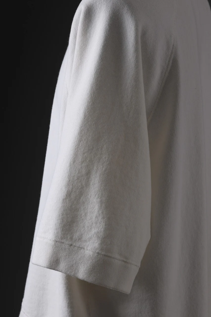 N/07 exclusive RAGLAN SHORT SLEEVE TOPS / US DRY TERRY (OFF WHITE) - Image 17