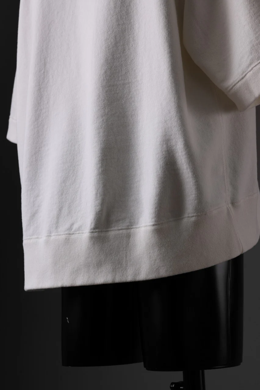 N/07 exclusive RAGLAN SHORT SLEEVE TOPS / US DRY TERRY (OFF WHITE) - Image 19