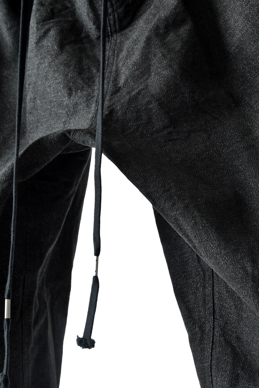 N/07 exclusive Three Dimensional Wide Pants Tuck/Dart Detail #2 (DOUBLE BLACK) - Image 18