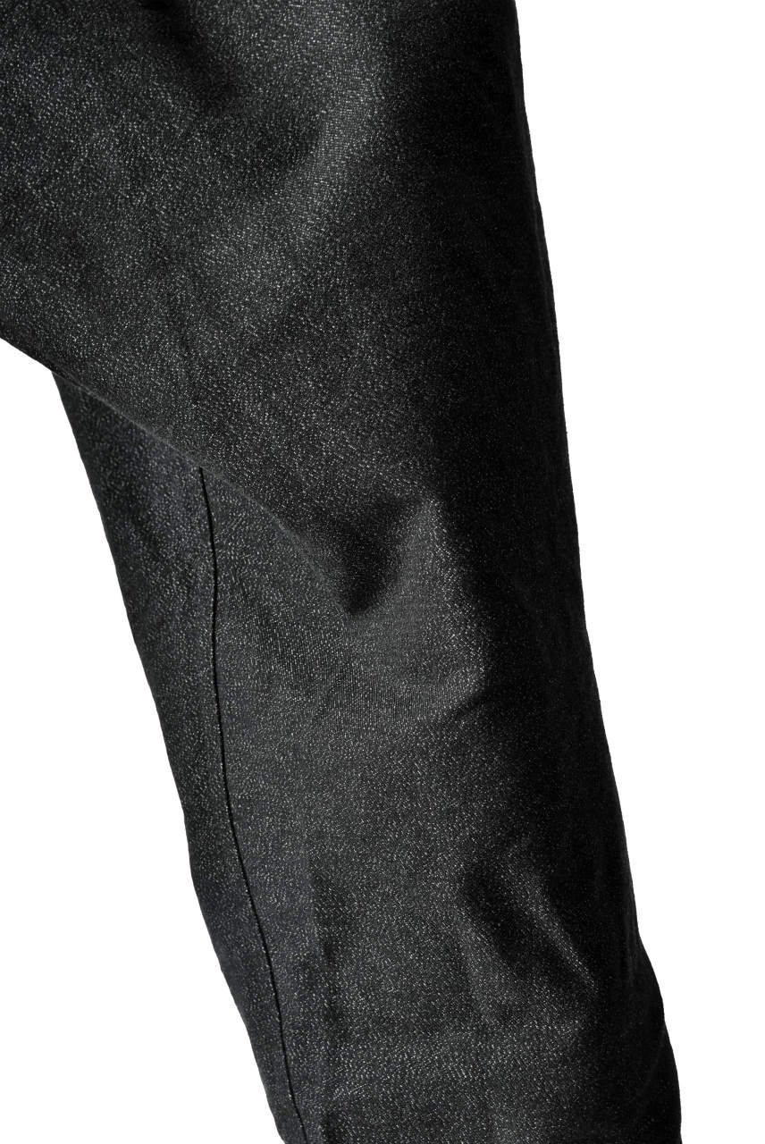 N/07 exclusive Three Dimensional Wide Pants Tuck/Dart Detail #2 (DOUBLE BLACK) - Image 19